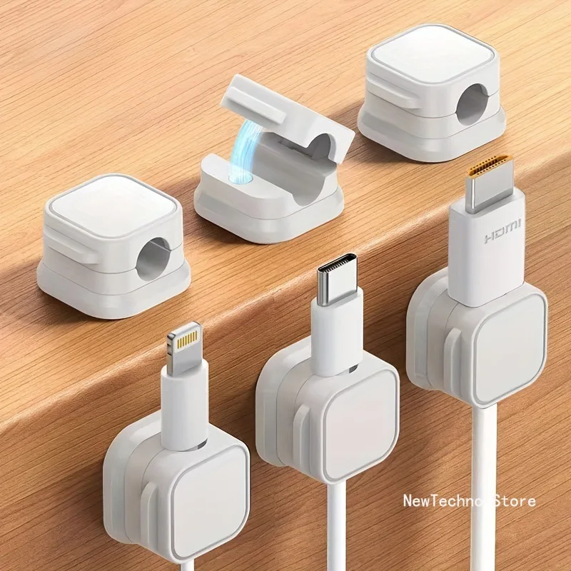 Cable Organizer Magnetic - Pengatur Kabel Magnetik, Klip Manajemen Kabel