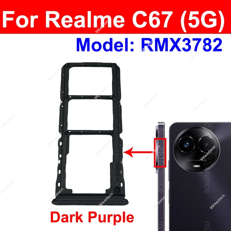 Realme C67 - Adaptor Kartu SIM Untuk Realme C61