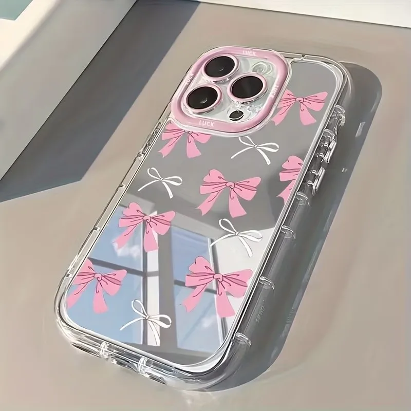 Phone Accessories For Girls - Casing HP Cermin Rias Lucu Motif