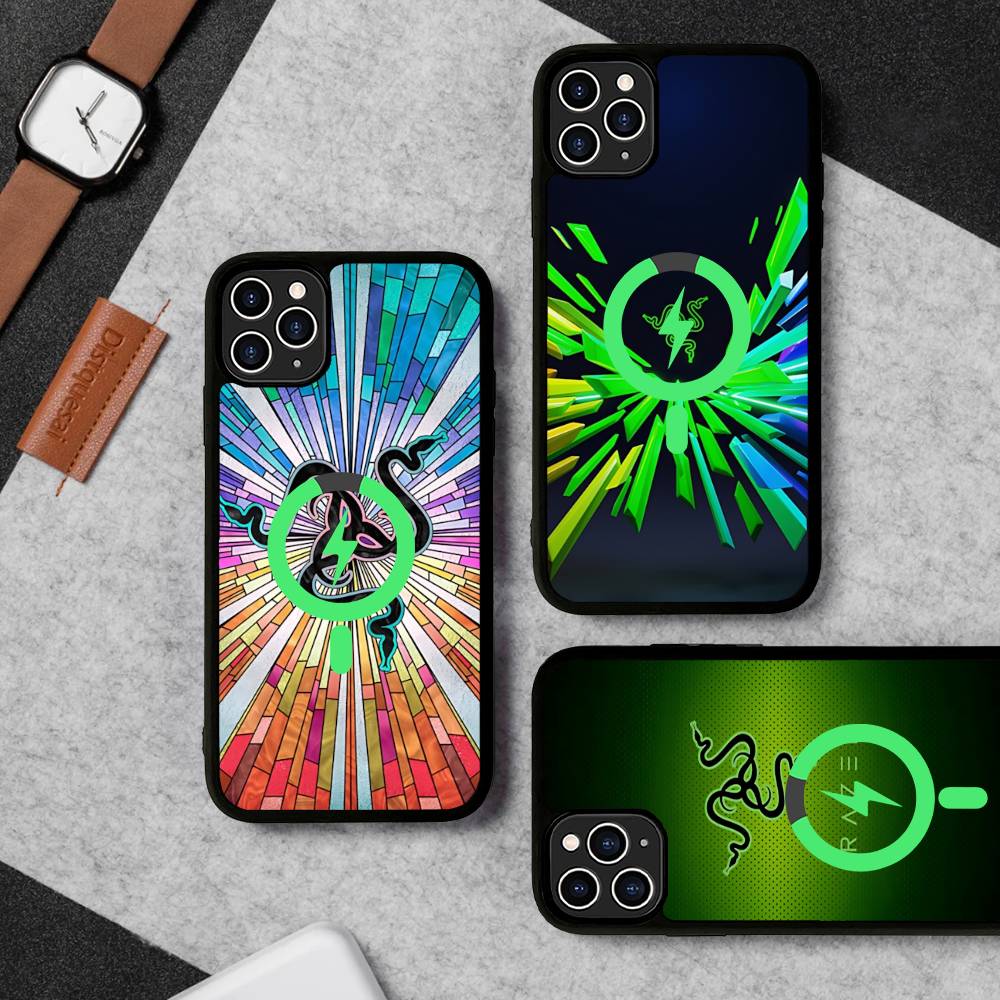 Phone Accessories Brand - Logo Peripherals R-RazerS Casing Ponsel Magnetik