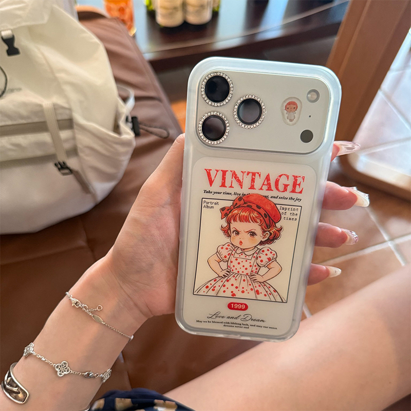 Phone Accessories For Girls - Casing HP Cantik Gadis Akimbo Pouting