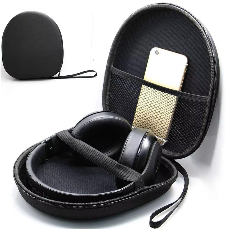 Phone Accessories Company - Kotak Pembawa Headphone Tahan Guncangan, Kantong
