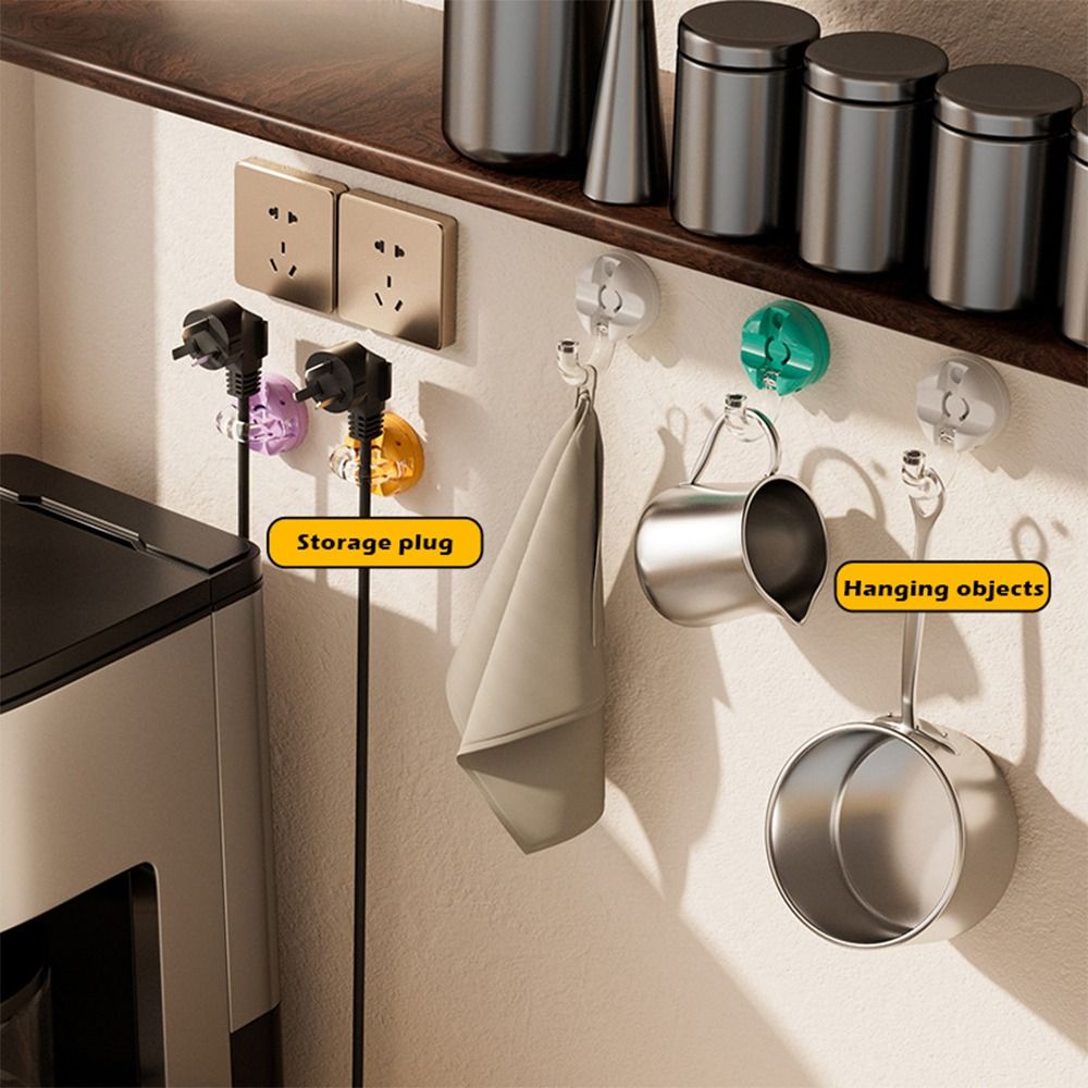 Cable Organizer Magnetic - 3 Buah Pengatur Kabel Desktop Magnetik