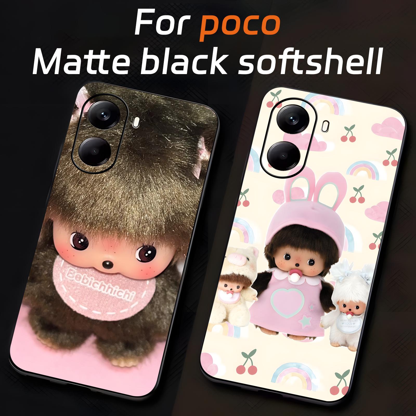 Xiaomi Poco X6 - Casing Ponsel Monchhichi Untuk Xiaomi POCO