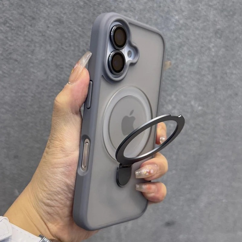 Phone Accessories Popsocket - Casing Ponsel Lensa Kaca dengan Penyangga