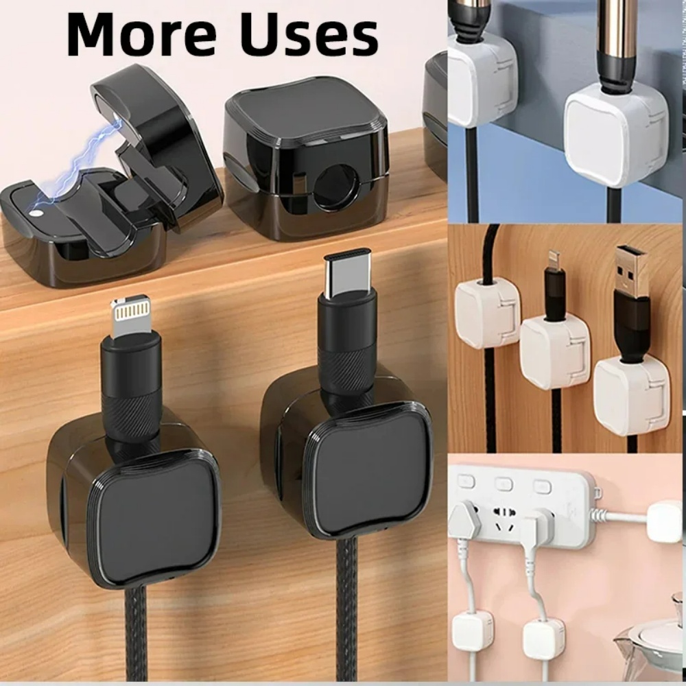 36/16/8/3 Buah Klip Kabel Magn - Cable Organizer Magnetic ulasan dan harga