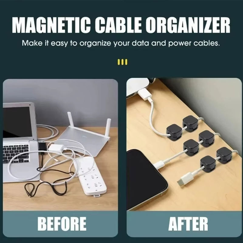 Klip Kabel Magnetik Tempat Kab - Cable Organizer Magnetic ulasan dan harga