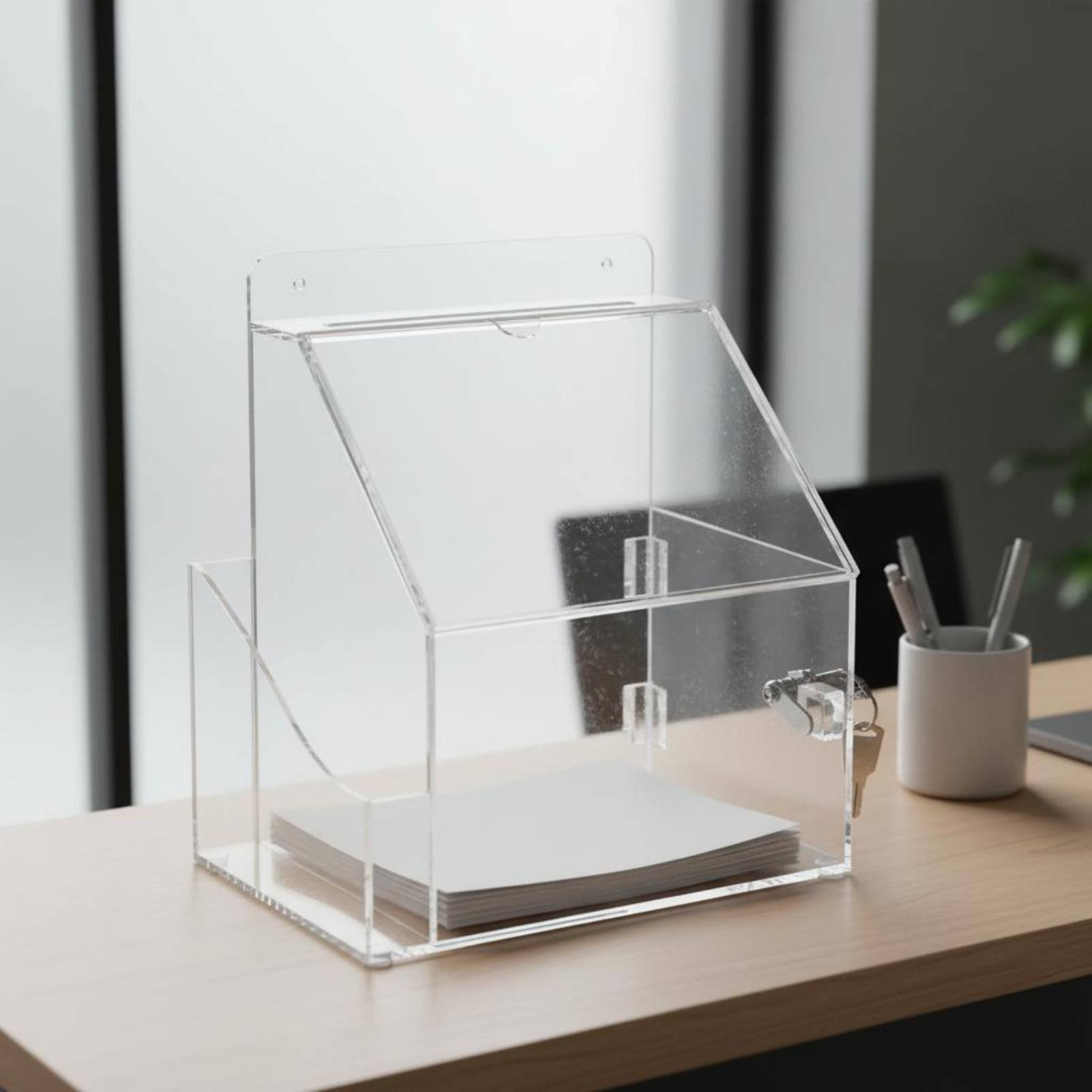 Kotak Donasi Akrilik Dengan Ku - Phone Accessories Company ulasan dan harga