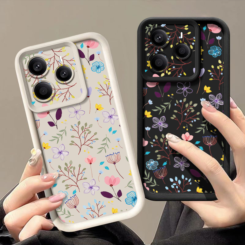 Casing Ponsel Pola Bunga Kecil - Xiaomi Redmi Note 13 ulasan dan harga