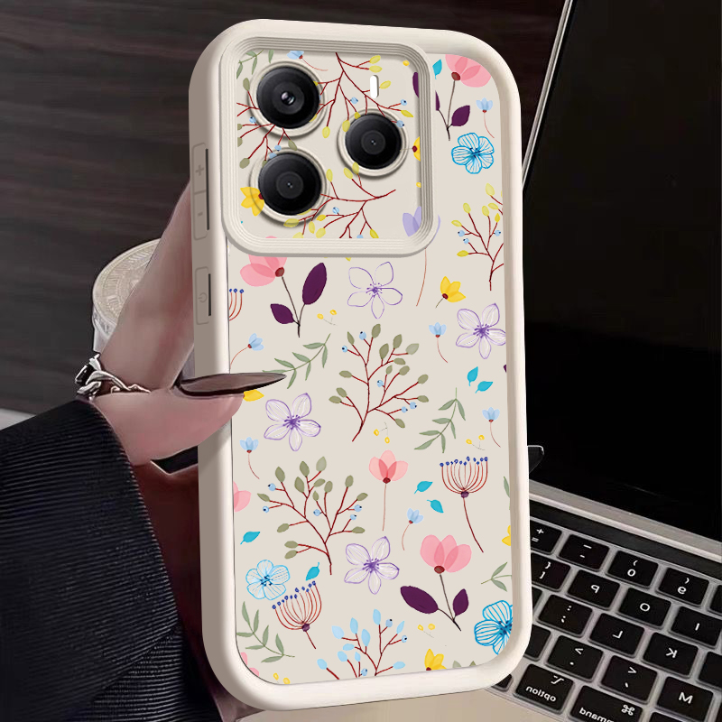 Casing Ponsel Pola Bunga Kecil - Xiaomi Redmi Note 13 ulasan dan harga