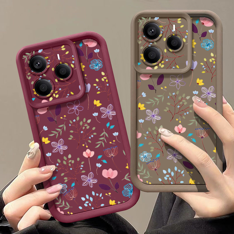 Casing Ponsel Pola Bunga Kecil - Xiaomi Redmi Note 13 ulasan dan harga