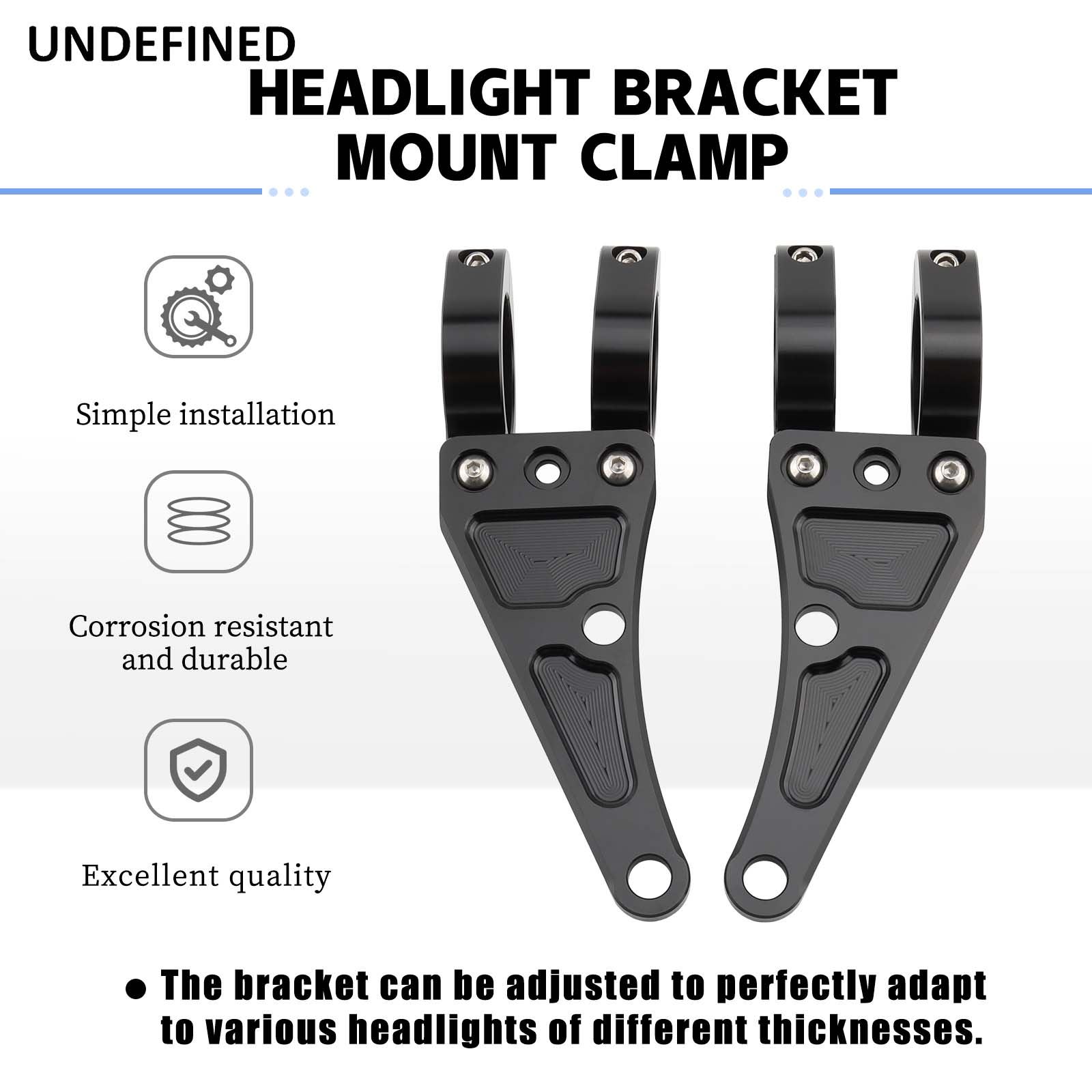 33mm-58mm dudukan lampu depan  - Phone Accessories Company ulasan dan harga