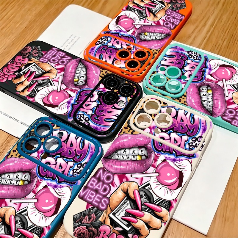 Casing Ponsel Motif Grafiti Bi - Phone Accessories For Girls ulasan dan harga
