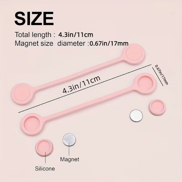 3 buah pengatur kabel pengisi  - Cable Organizer Magnetic ulasan dan harga