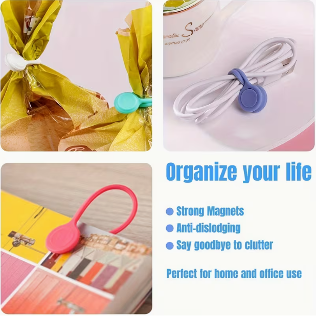3 buah pengatur kabel pengisi  - Cable Organizer Magnetic ulasan dan harga