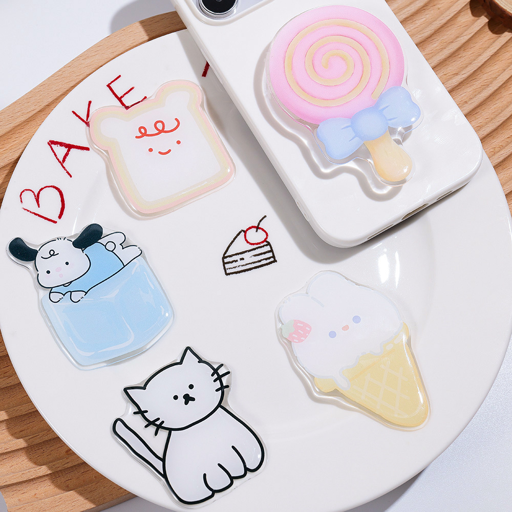 Penyangga Ponsel Lipat Akrilik - Phone Accessories Popsocket ulasan dan harga