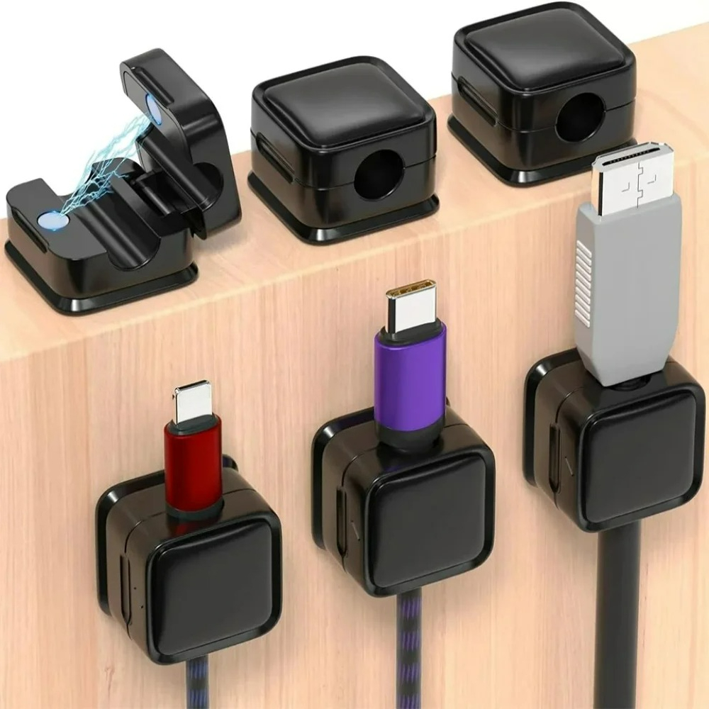 1/3/6 Buah Pengatur Kabel Magn - Cable Organizer Magnetic ulasan dan harga