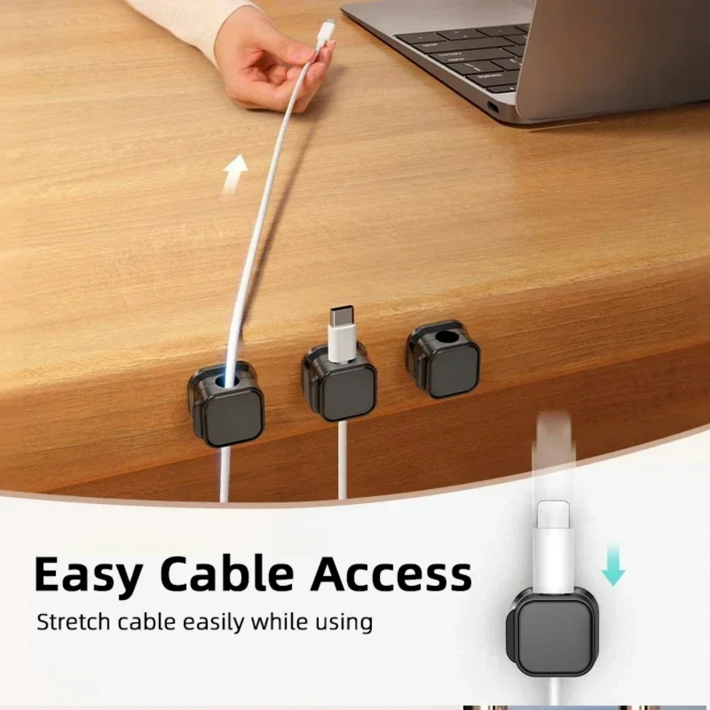 1/3/6 Buah Pengatur Kabel Magn - Cable Organizer Magnetic ulasan dan harga