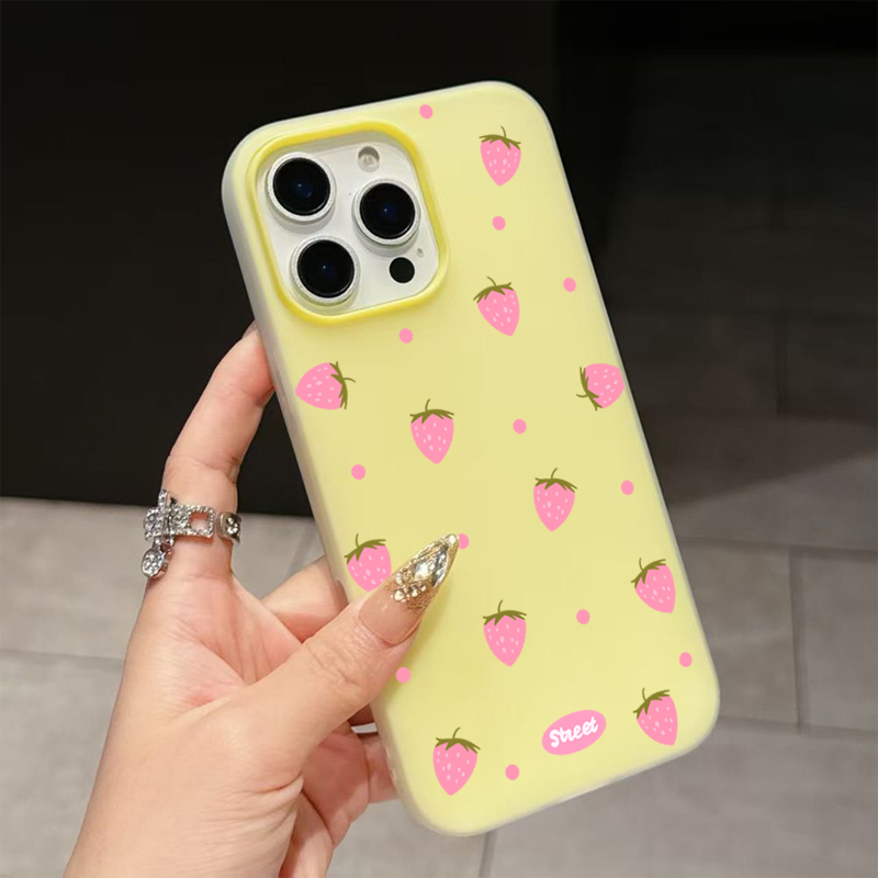 Casing Ponsel Motif Stroberi M - Xiaomi Redmi Note 13 ulasan dan harga