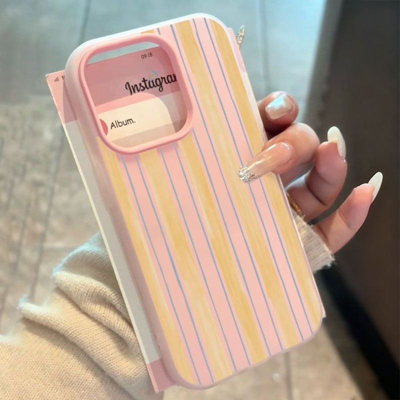 Casing Ponsel Bergaris Kuning  - Samsung Galaxy S24 ulasan dan harga