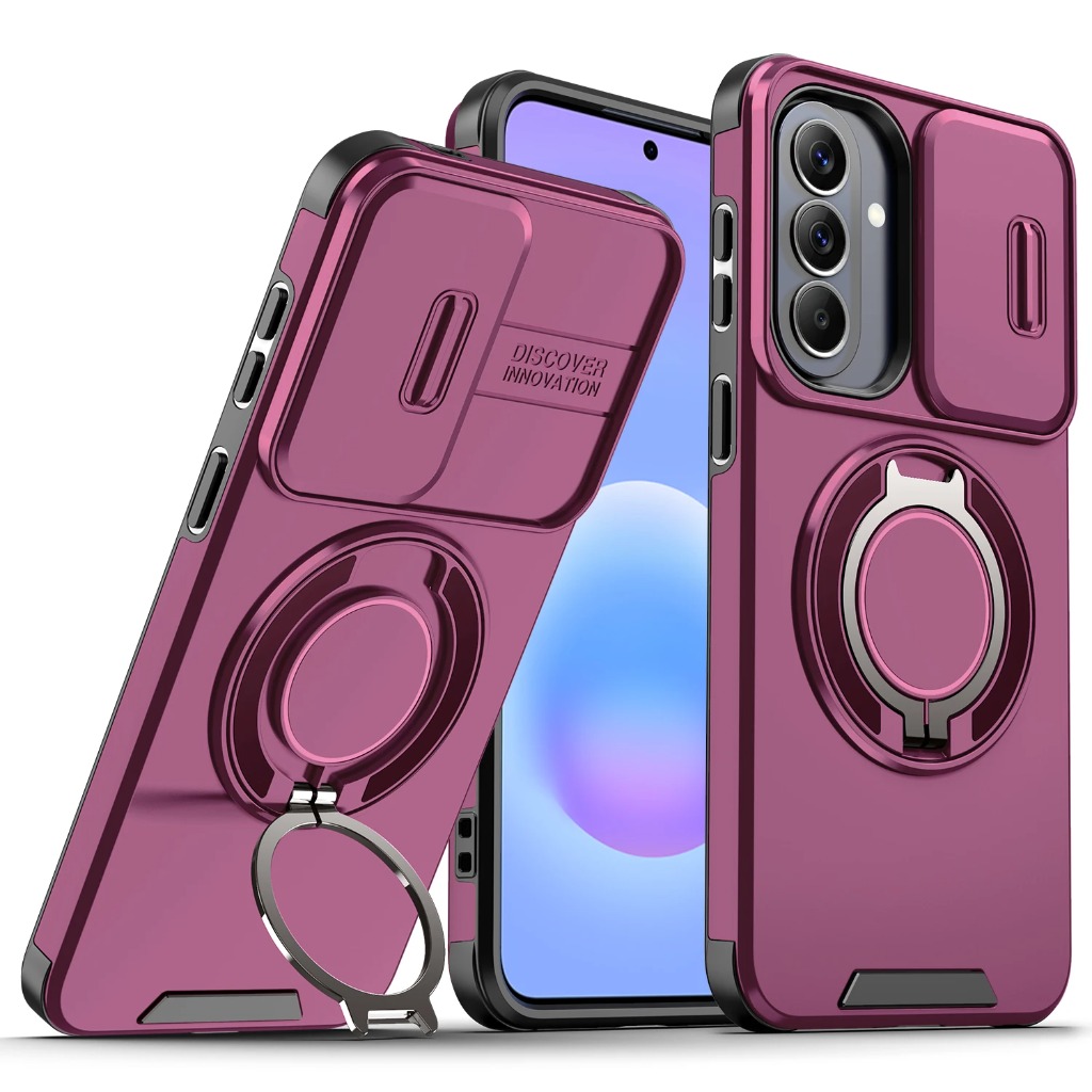 Casing Ponsel Armor dengan Pen - Phone Accessories Popsocket ulasan dan harga