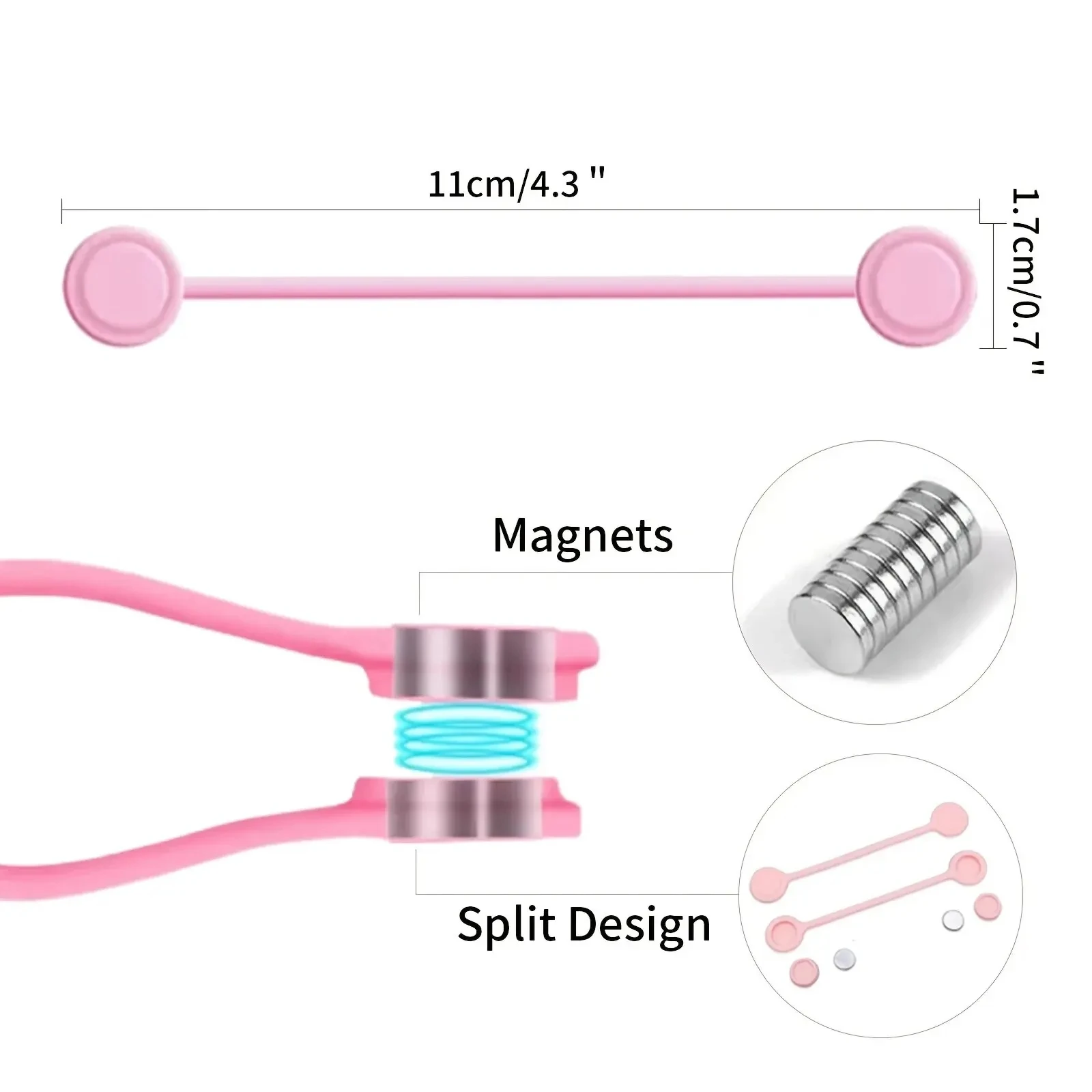 5/3/1 Buah Klip Pengatur Kabel - Cable Organizer Magnetic ulasan dan harga
