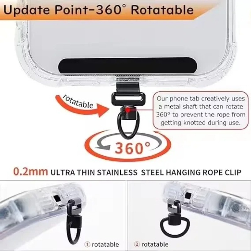 Klip Tali Ponsel Putar 360 Der - Phone Accessories Popsocket ulasan dan harga