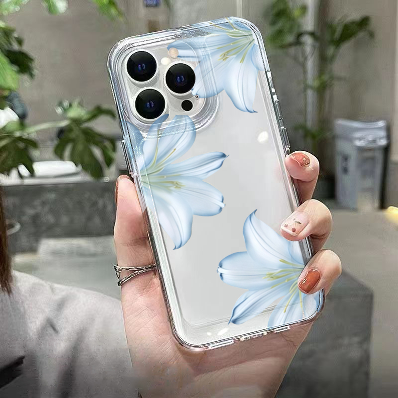 Casing Ponsel Bunga Lily Putih - X Phone Accessories ulasan dan harga