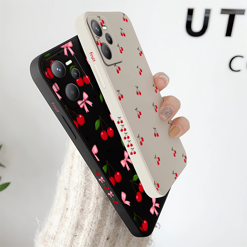 Casing dengan Motif Ceri untuk - Realme C67 ulasan dan harga