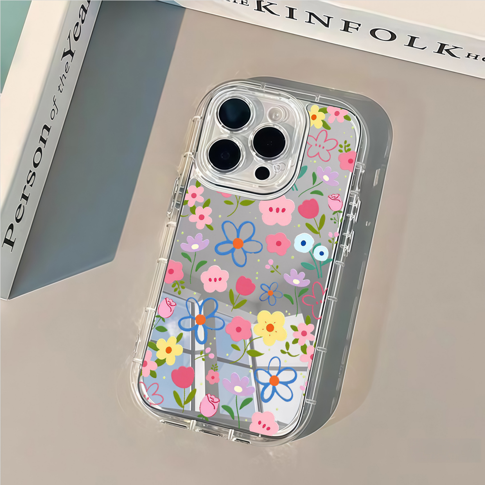 Casing Ponsel Cermin Perak Mot - X Phone Accessories ulasan dan harga