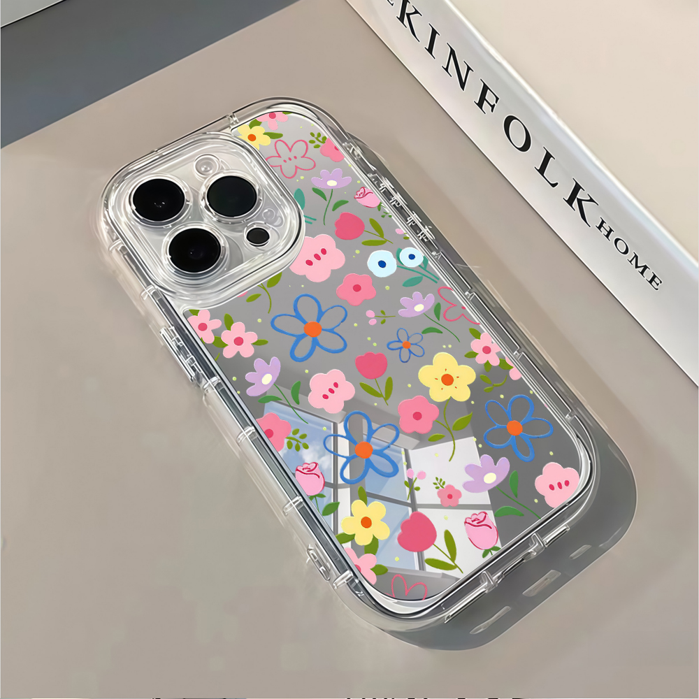 Casing Ponsel Cermin Perak Mot - X Phone Accessories ulasan dan harga