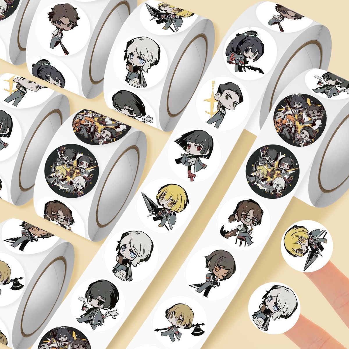 500 Buah Stiker Anime Limbus C - Phone Accessories Company ulasan dan harga