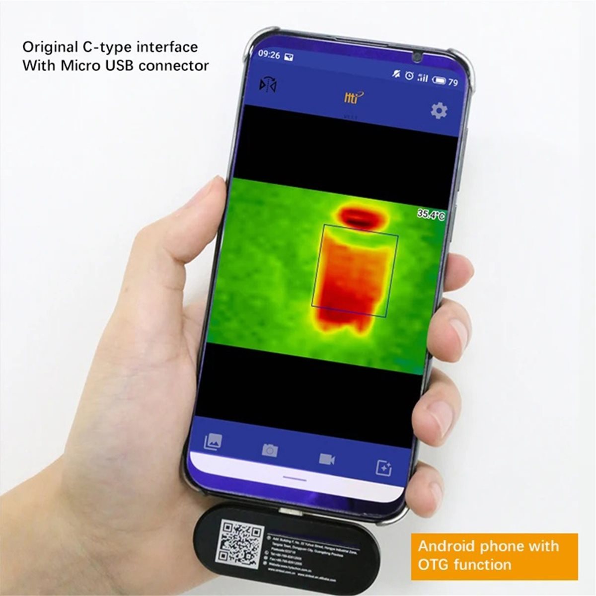 Kamera Termal Seluler Dinamis  - Phone Accessories Images ulasan dan harga